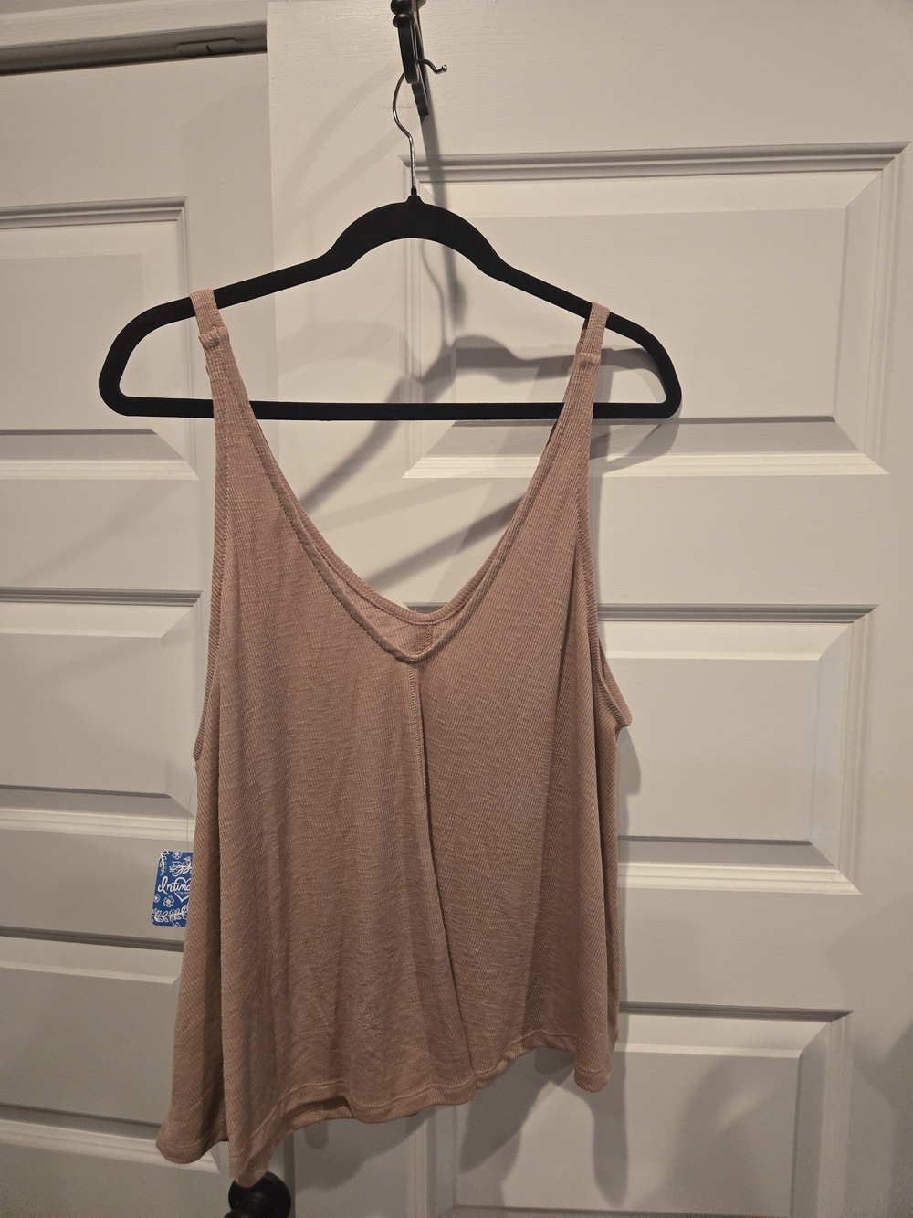 NEW! Free People Blush Pink V-Neck Slouchy Tank